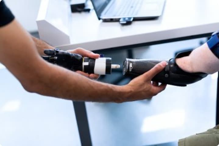 Arbeit an einem medizintechnischen System